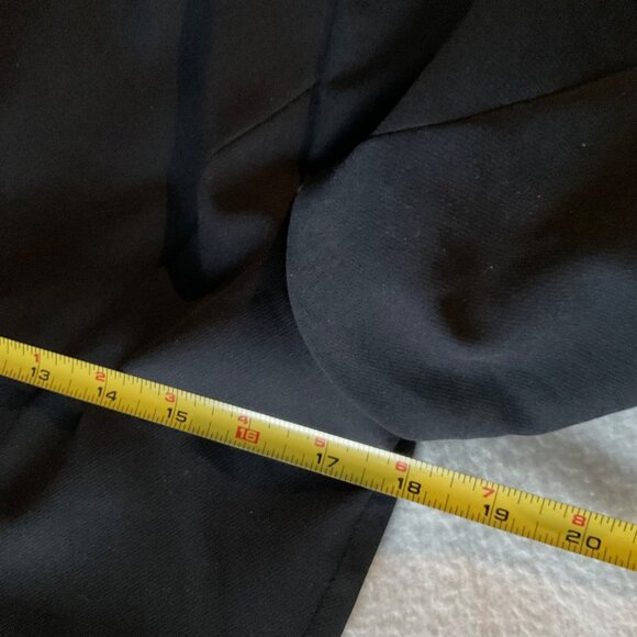 NWT EXPRESS blazer women Washable Black SZ12 US4 bust36 - Picture 6 of 7